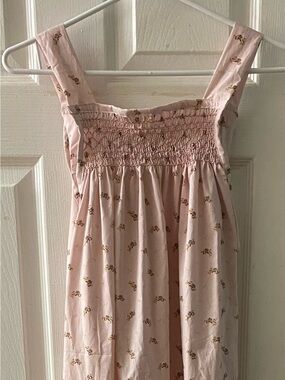 Smocked Cotton Gown XXS (Cameleons)